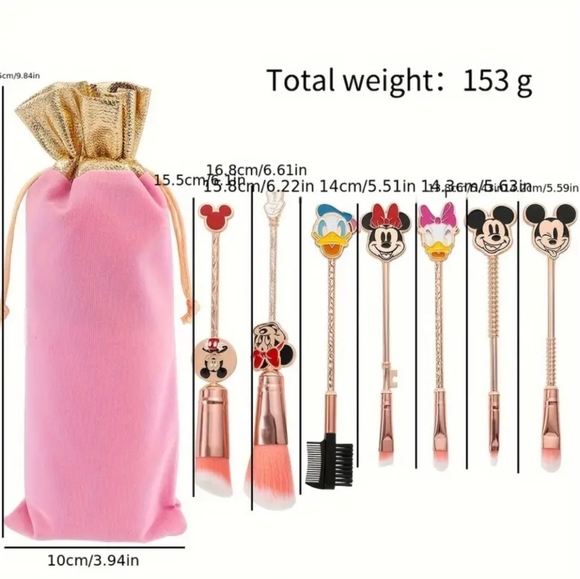 Disney Mickey and Friends Makeup Brush Set - Picture 2 of 8